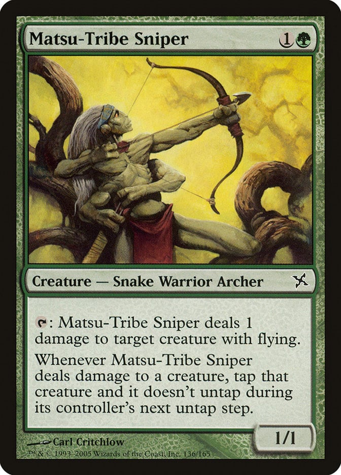 Matsu-Tribe Sniper - Betrayers of Kamigawa-(136)