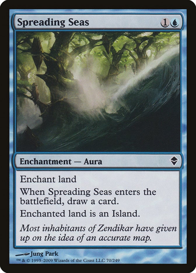 Spreading Seas - Zendikar-(070)