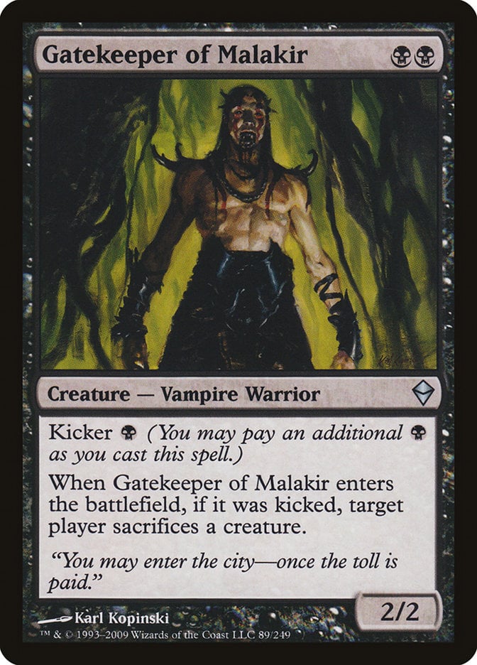 Gatekeeper of Malakir - Zendikar-(089)