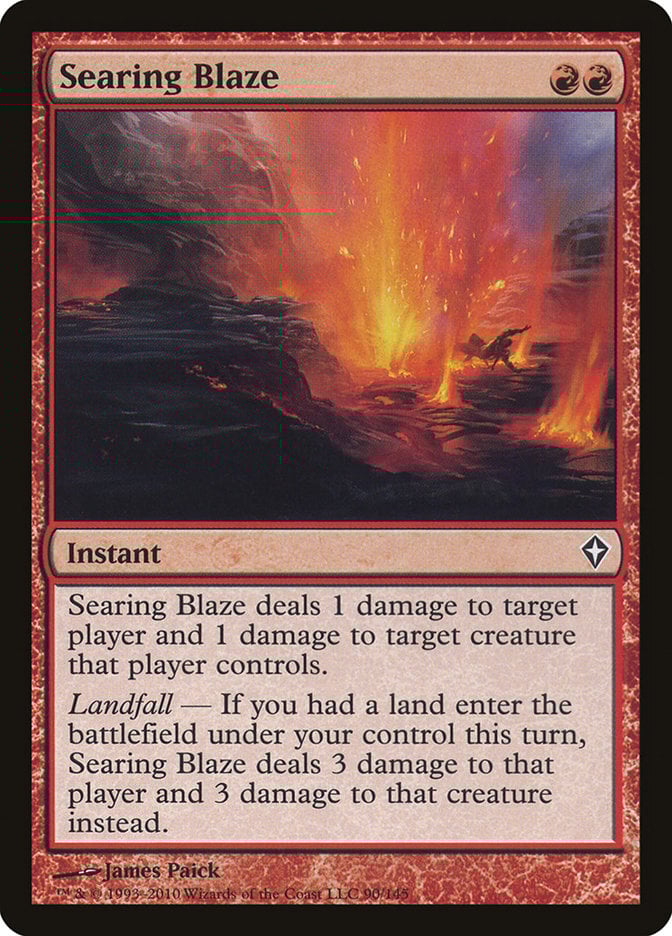 Searing Blaze - Worldwake-(090)