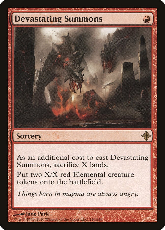 Devastating Summons - Rise of the Eldrazi-(140)