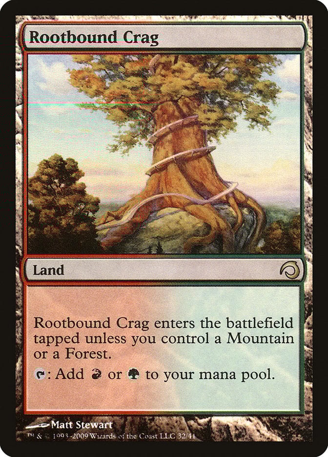 Rootbound Crag - Premium Deck Series: Slivers-(032)-Foil
