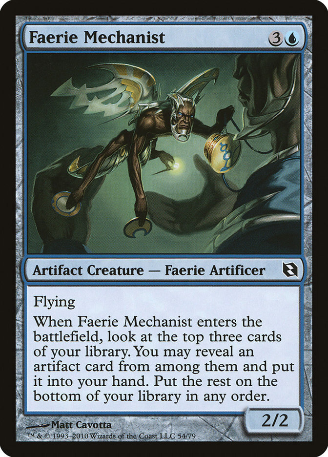 Faerie Mechanist - Duel Decks: Elspeth vs. Tezzeret-(054)