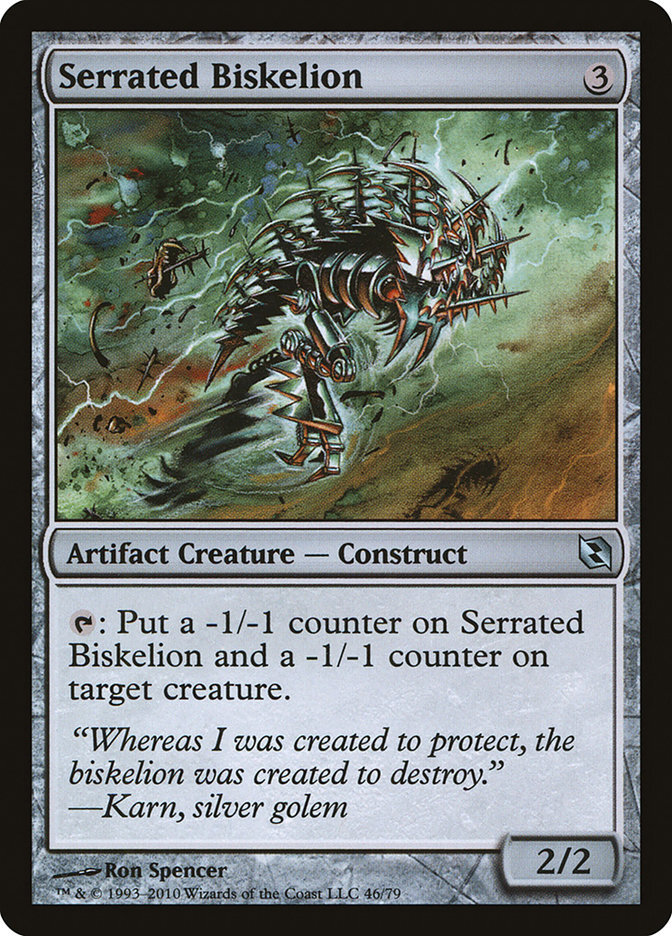 Serrated Biskelion - Duel Decks: Elspeth vs. Tezzeret-(046)