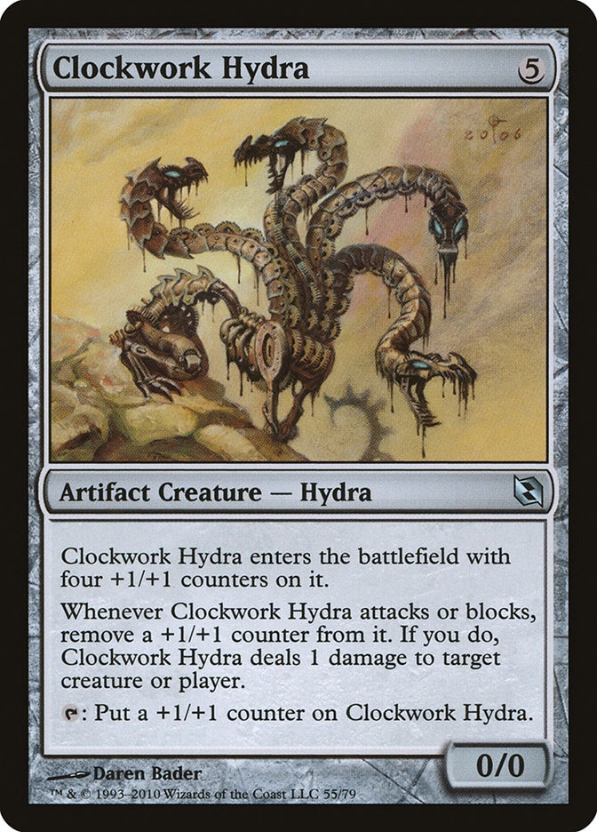 Clockwork Hydra - Duel Decks: Elspeth vs. Tezzeret-(055)