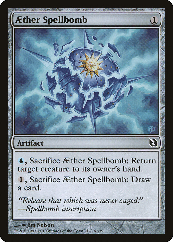 Aether Spellbomb - Duel Decks: Elspeth vs. Tezzeret-(061)