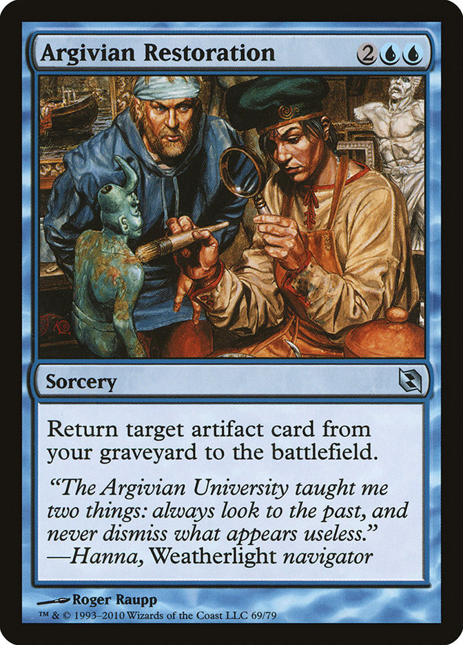 Argivian Restoration - Duel Decks: Elspeth vs. Tezzeret-(069)