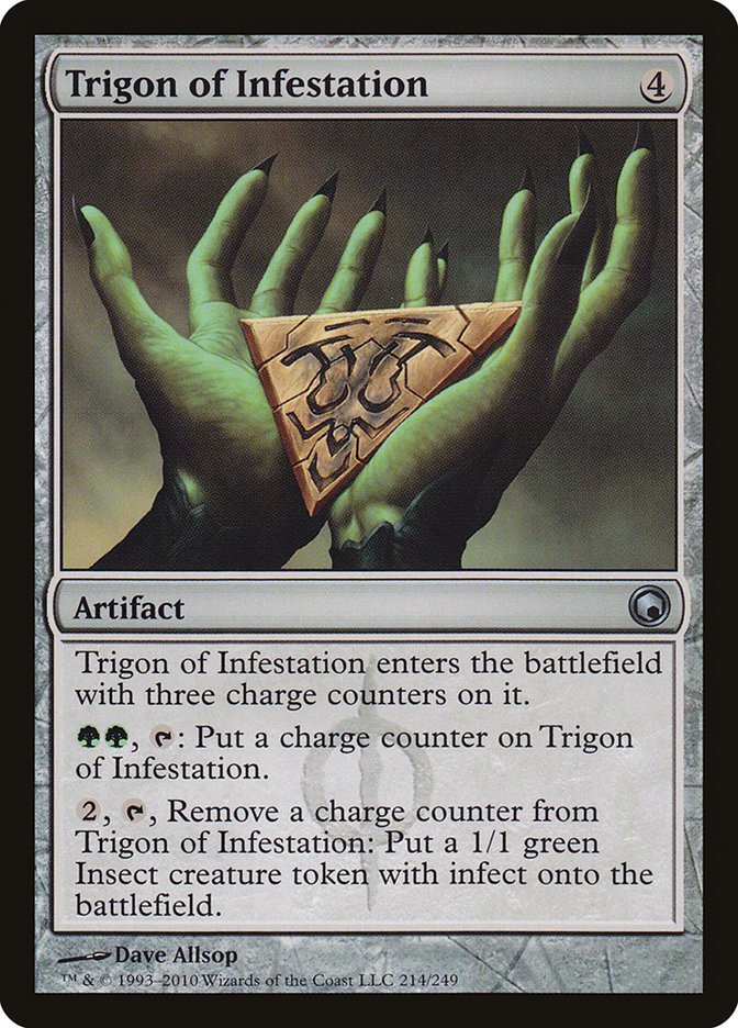 Trigon of Infestation - Scars of Mirrodin-(214)
