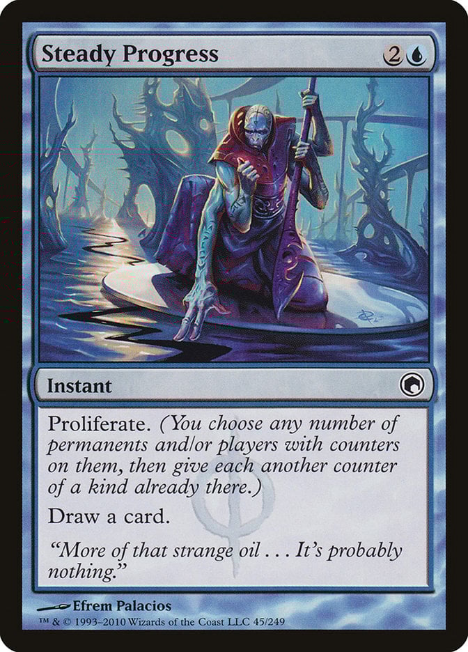 Steady Progress - Scars of Mirrodin-(045)