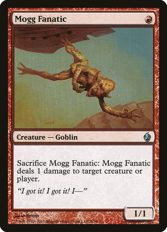 Mogg Fanatic - Premium Deck Series: Fire and Lightning-(003)-Foil