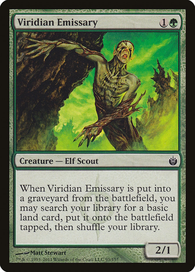 Viridian Emissary - Mirrodin Besieged-(095)
