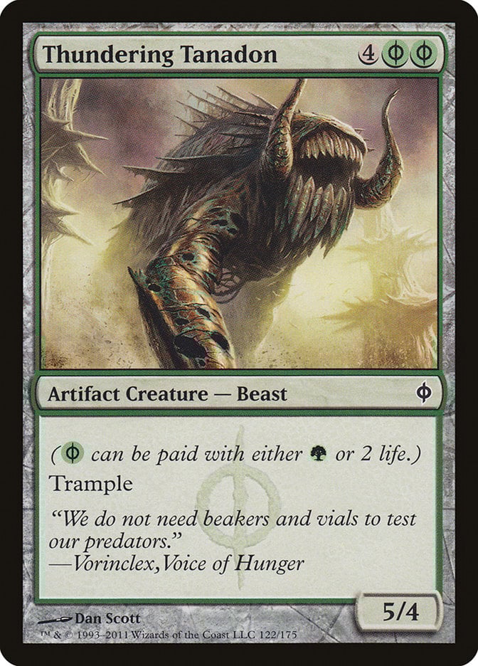 Thundering Tanadon - New Phyrexia-(122)