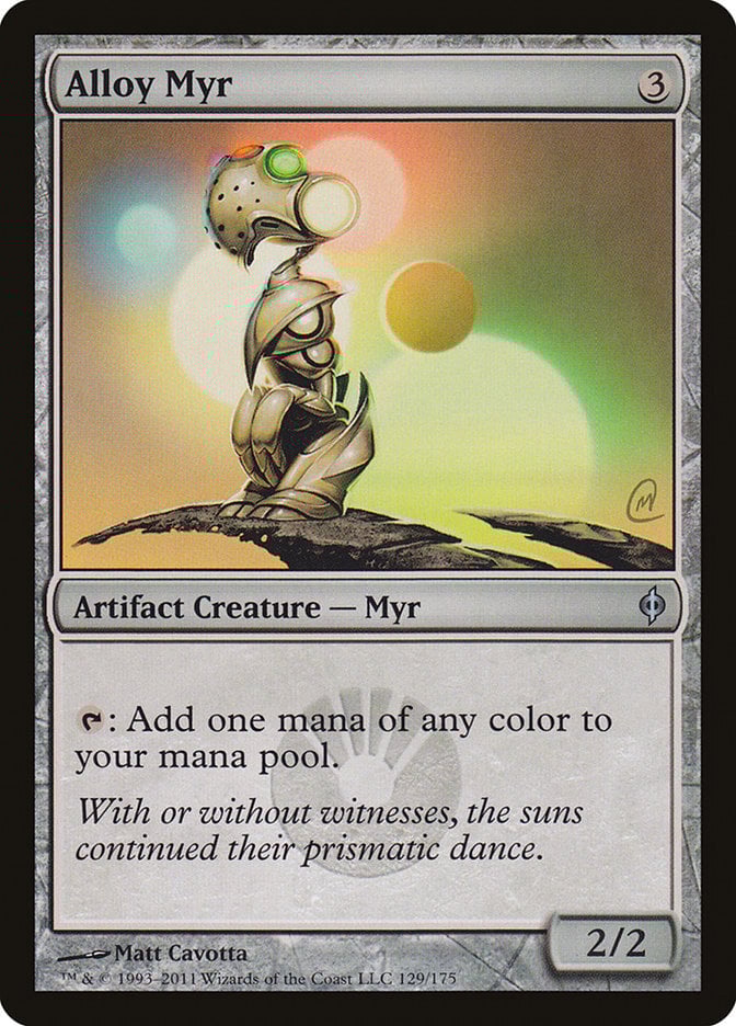 Alloy Myr - New Phyrexia-(129)