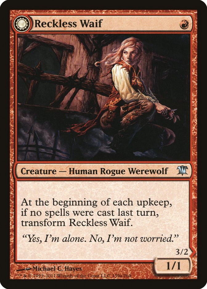 Reckless Waif // Merciless Predator - Innistrad-(159)