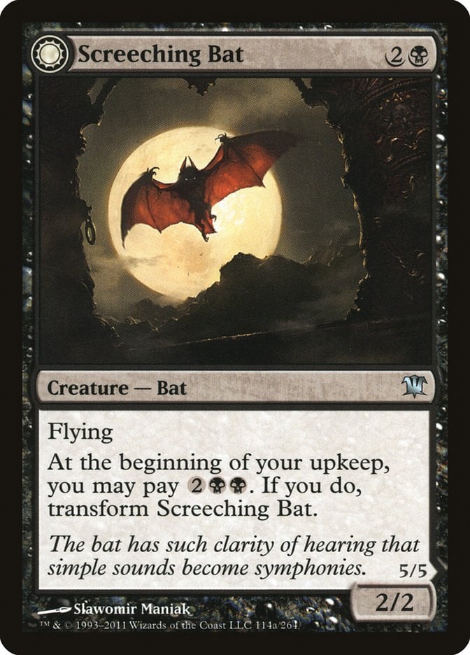 Screeching Bat // Stalking Vampire - Innistrad-(114)