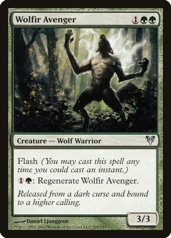 Wolfir Avenger - Avacyn Restored-(205)