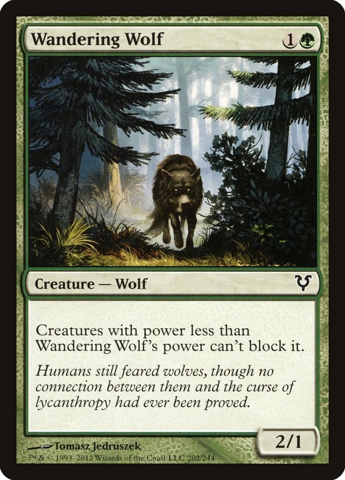 Wandering Wolf - Avacyn Restored-(202)