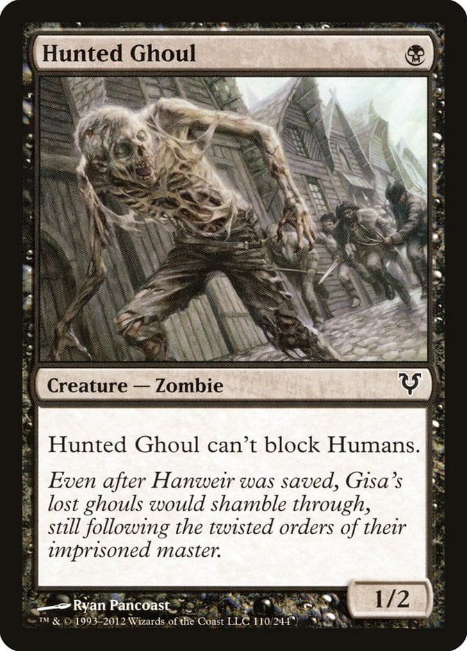 Hunted Ghoul - Avacyn Restored-(110)