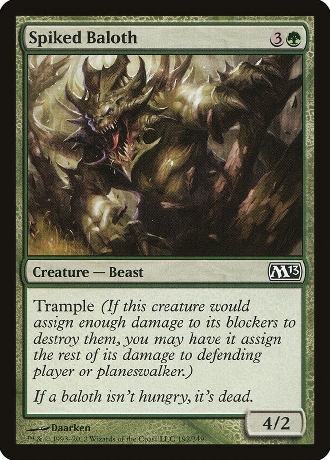 Spiked Baloth - Magic 2013-(192)