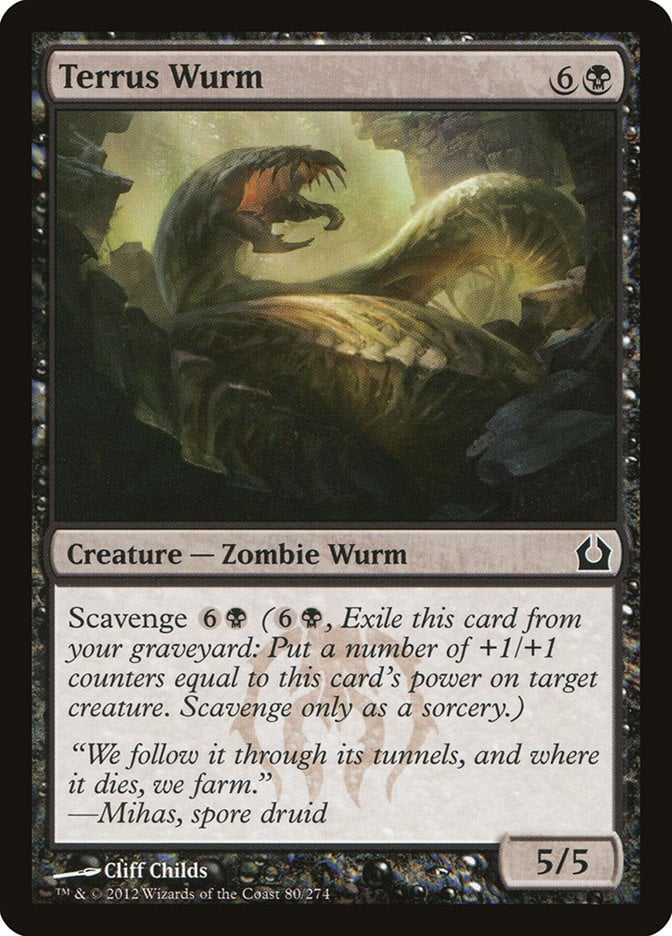 Terrus Wurm - Return to Ravnica-(080)