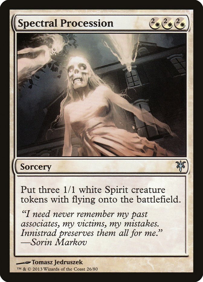 Spectral Procession - Duel Decks: Sorin vs. Tibalt-(026)