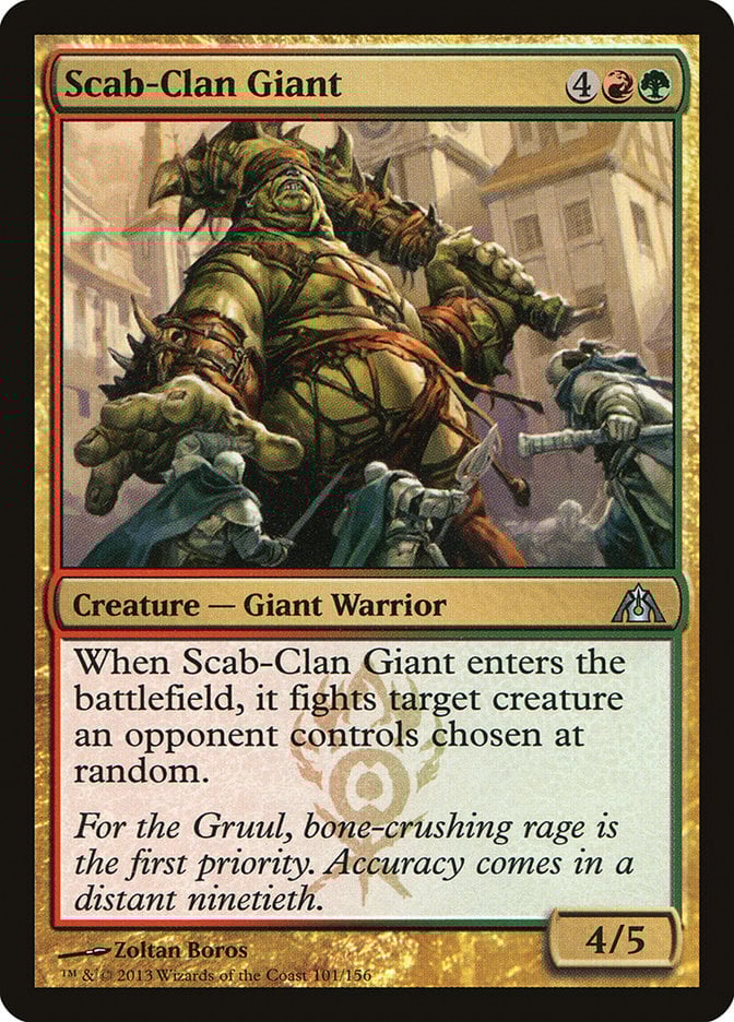 Scab-Clan Giant - Dragon's Maze-(101)