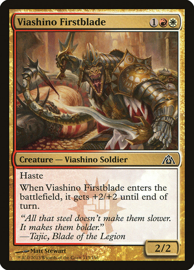Viashino Firstblade - Dragon's Maze-(113)