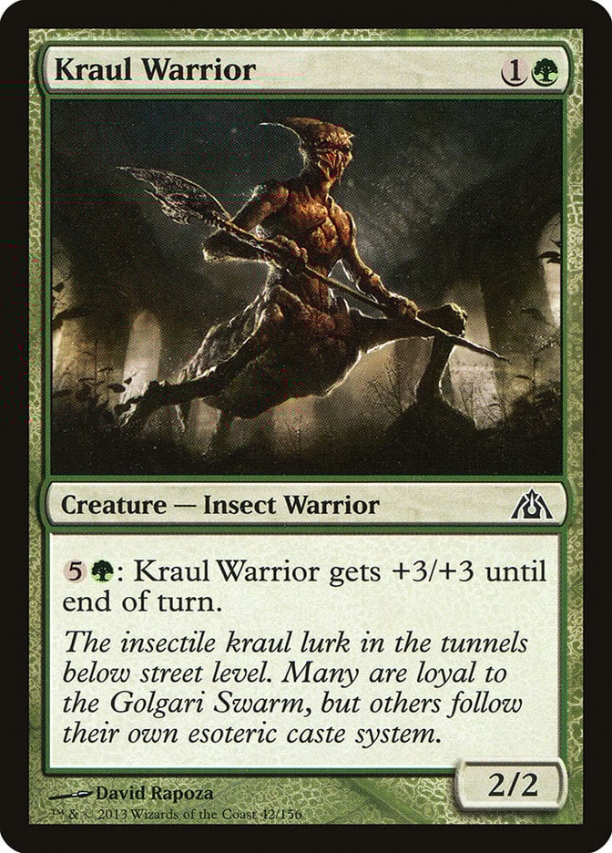 Kraul Warrior - Dragon's Maze-(042)-Foil
