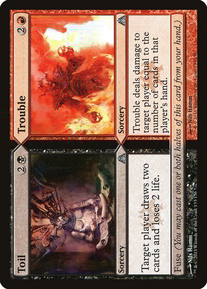 Toil // Trouble - Dragon's Maze-(133)