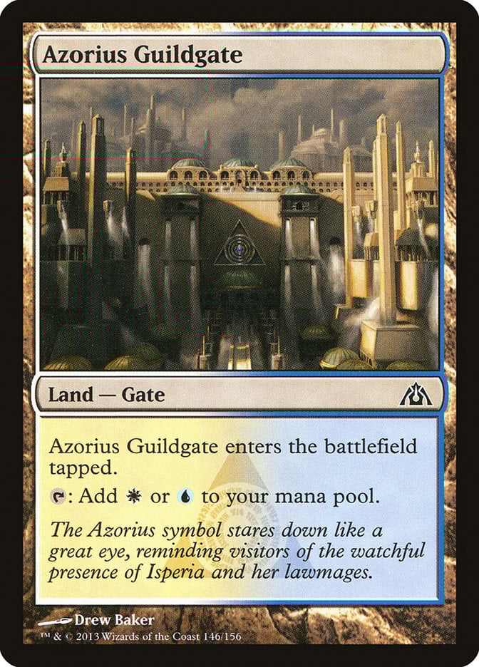 Azorius Guildgate - Dragon's Maze-(146)