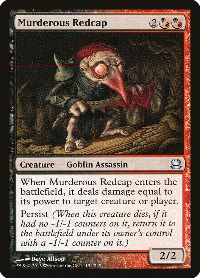 Murderous Redcap - Modern Masters-(192)