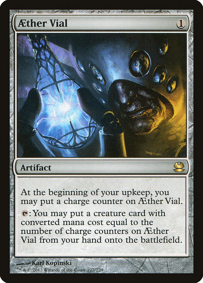 Aether Vial - Modern Masters-(197)