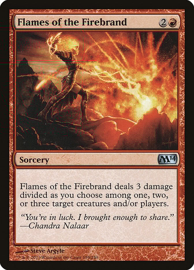Flames of the Firebrand - Magic 2014 Core Set-(139)