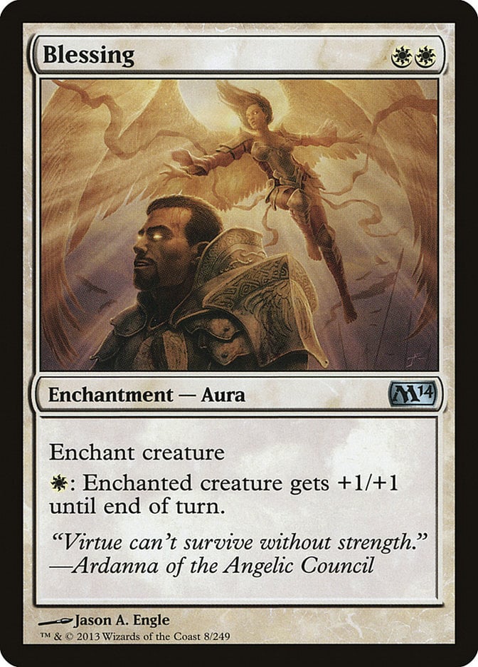 Blessing - Magic 2014 Core Set-(008)