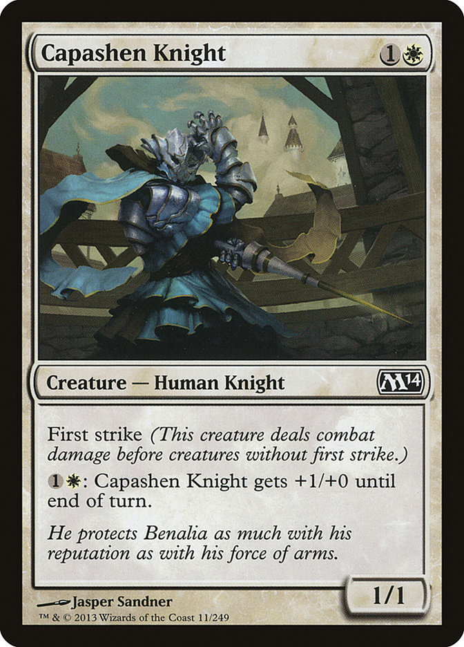 Capashen Knight - Magic 2014 Core Set-(011)