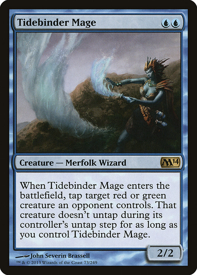Tidebinder Mage - Magic 2014 Core Set-(073)