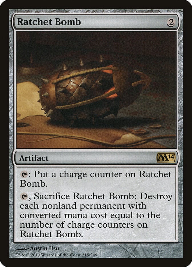 Ratchet Bomb - Magic 2014 Core Set-(215)-Foil