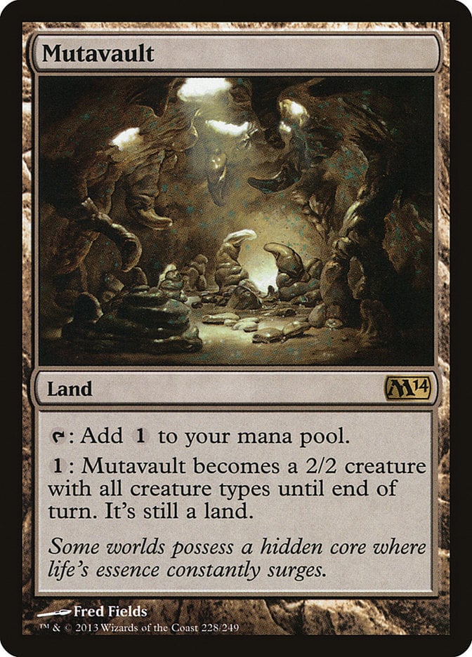 Mutavault - Magic 2014 Core Set-(228)