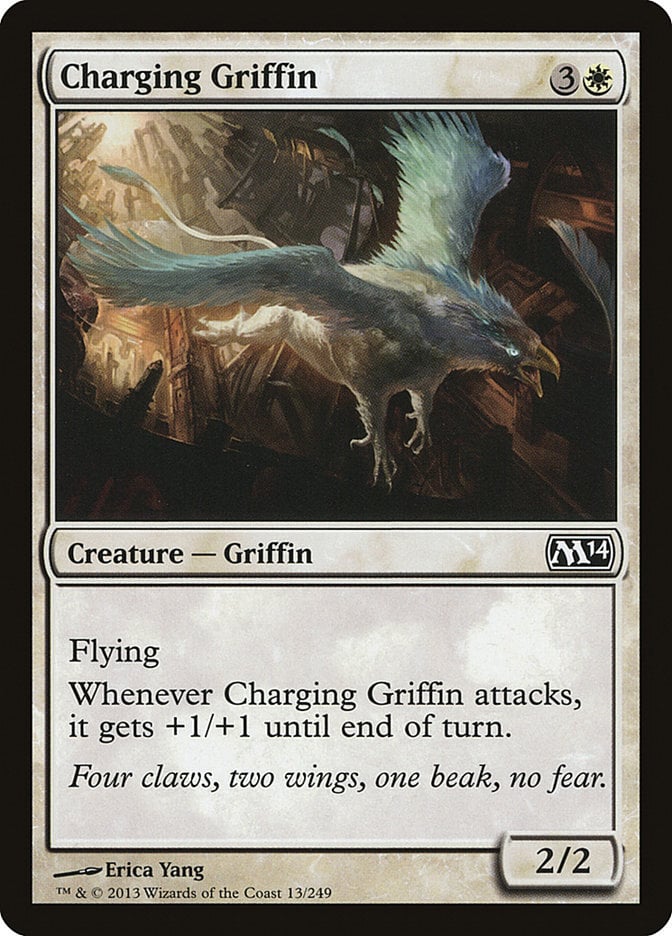 Charging Griffin - Magic 2014 Core Set-(013)