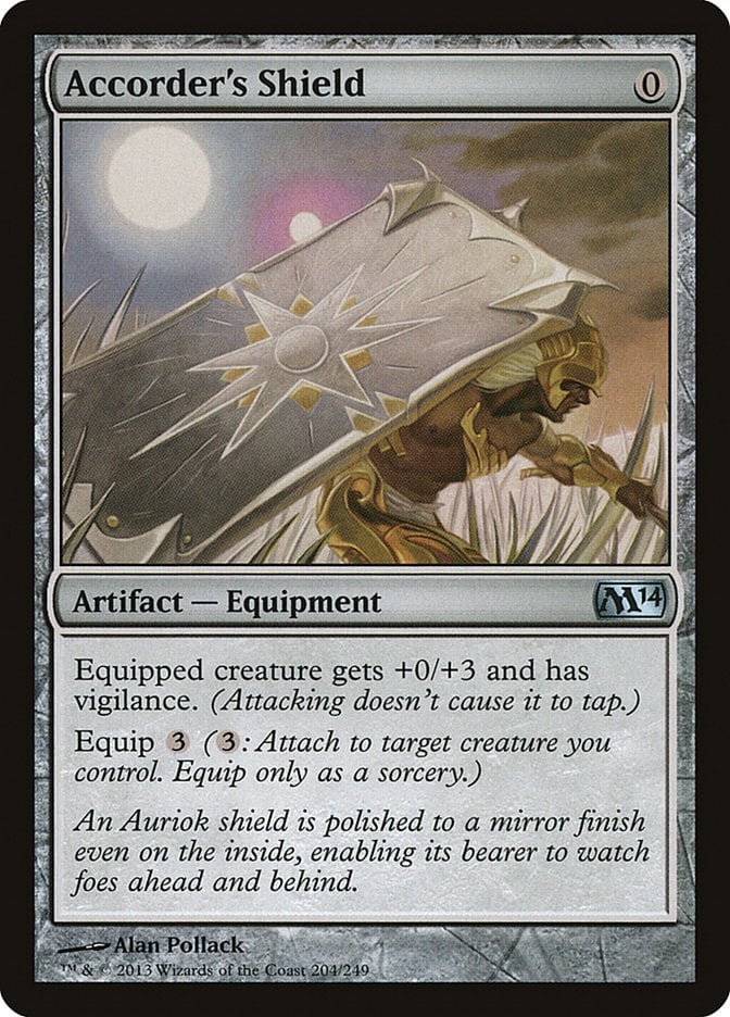 Accorder's Shield - Magic 2014 Core Set-(204)