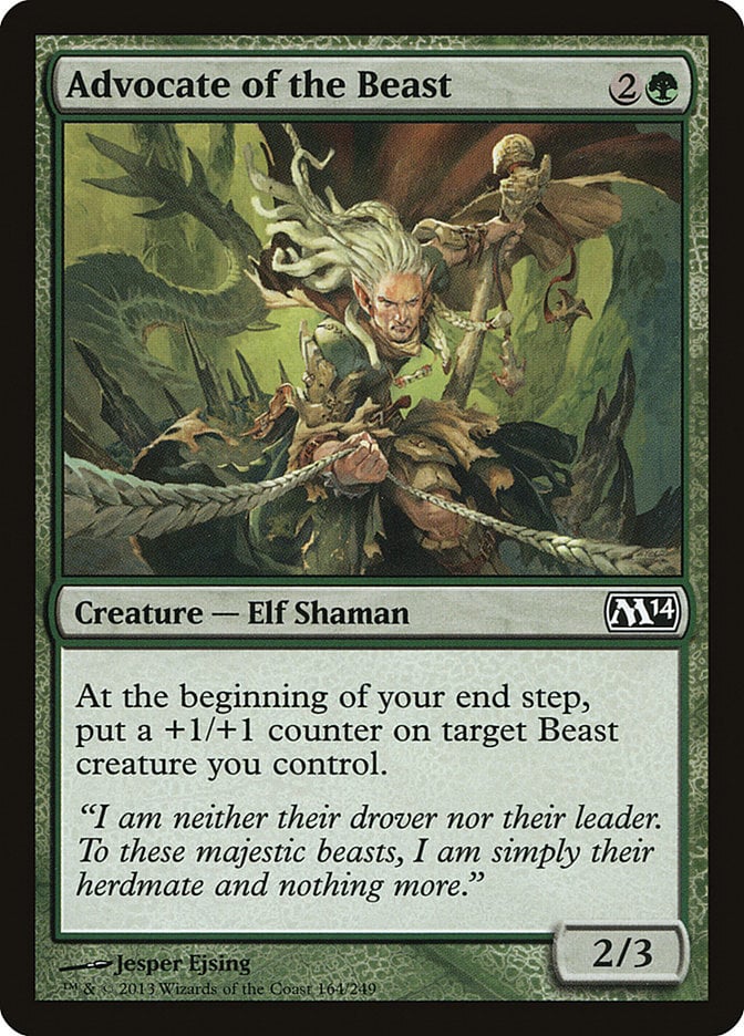 Advocate of the Beast - Magic 2014 Core Set-(164)