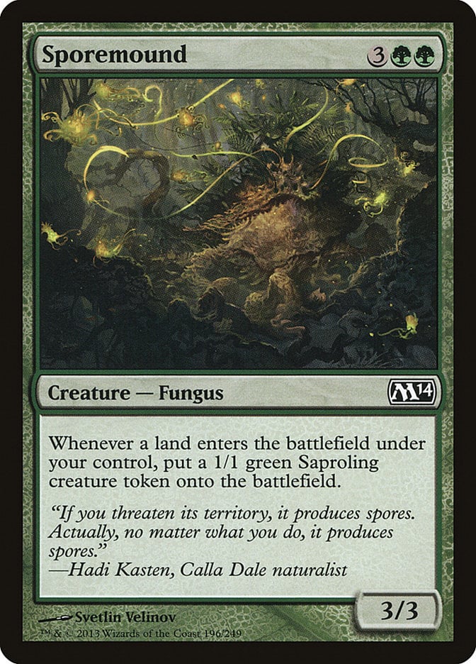 Sporemound - Magic 2014 Core Set-(196)