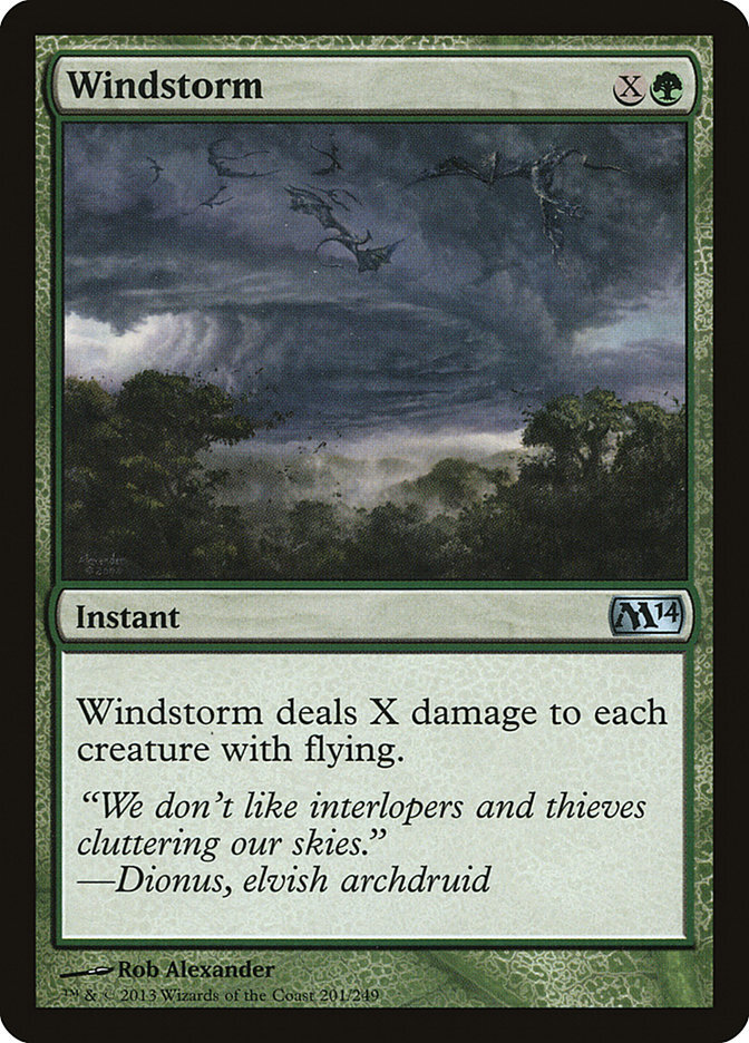 Windstorm - Magic 2014 Core Set-(201)