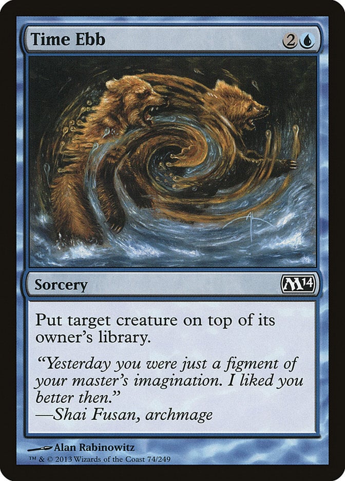 Time Ebb - Magic 2014 Core Set-(074)
