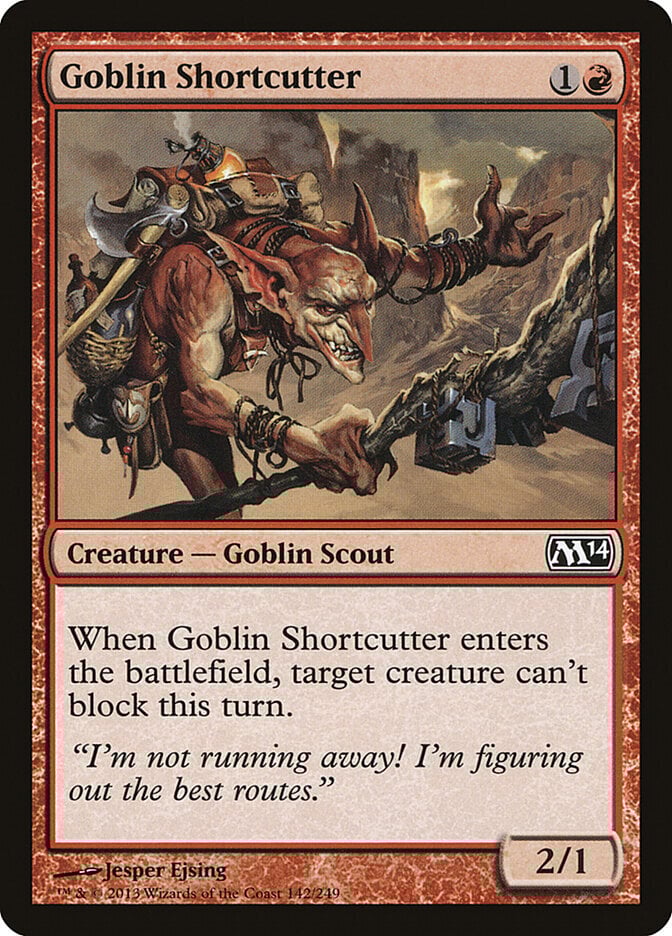 Goblin Shortcutter - Magic 2014 Core Set-(142)
