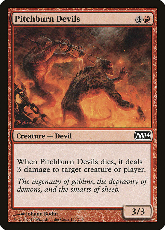 Pitchburn Devils - Magic 2014 Core Set-(149)