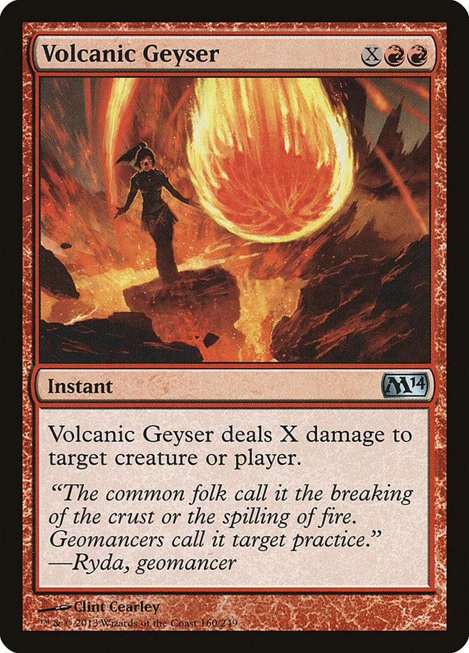 Volcanic Geyser - Magic 2014 Core Set-(160)