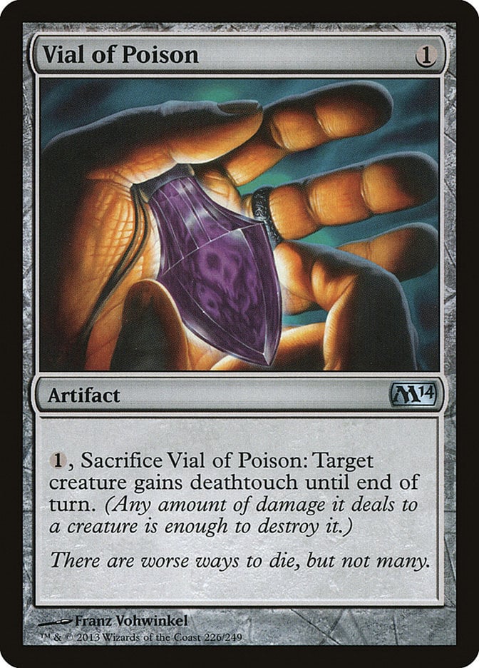 Vial of Poison - Magic 2014 Core Set-(226)