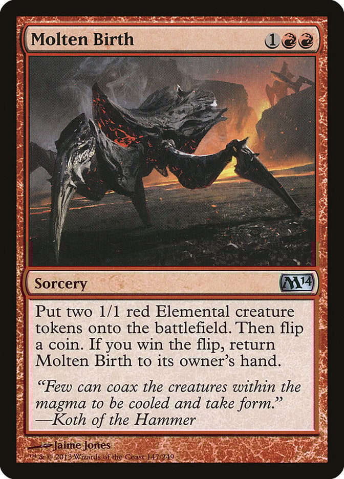 Molten Birth - Magic 2014 Core Set-(147)