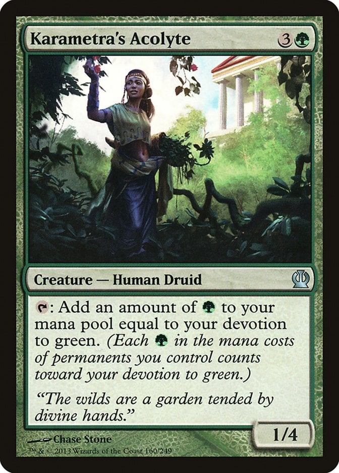 Karametra's Acolyte - Theros-(160)